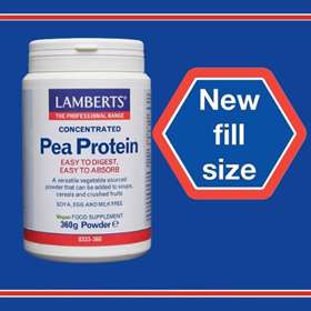 Lamberts Concentrated Pea Protein 360g
