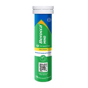 Berocca Mind Citrus 15 Effervescent Tablets