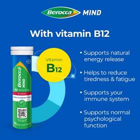 Berocca Mind Berry 15 Effervesnent Tablets