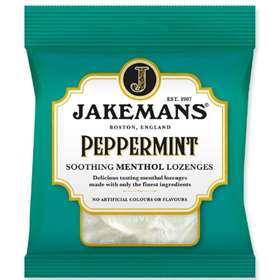 Jakemans Peppermint Menthol Lozenges 73g