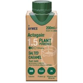 Aymes Actagain 1.5 Plant Powered Salted Caramel 200ml