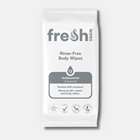 Fresh Rinse Free fragrance Free Antibacterial Body Wipes 12