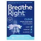 Breathe Right Nasal Strip Clear Small/Medium 10