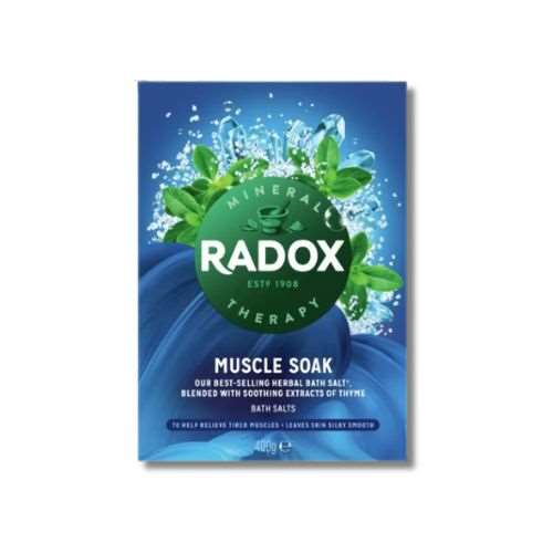 Click to view product details and reviews for Radox Salts Muscle Soak 400g.