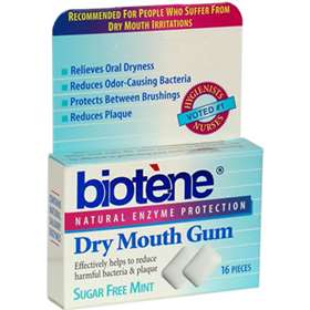 Biotene Dry Mouth Gum 16 pieces - ExpressChemist.co.uk - Buy Online