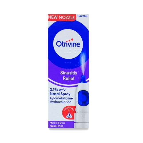 Click to view product details and reviews for Otrivine Sinusitis Relief Nasal Spray 10ml.