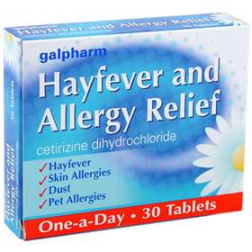 Galpharm Hayfever & Allergy Relief 10mg Tablets (30)