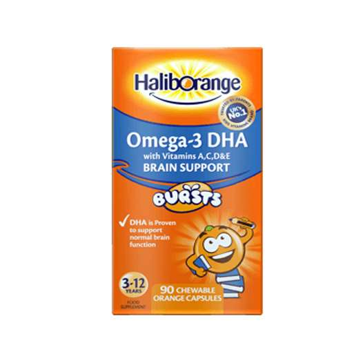 Click to view product details and reviews for Haliborange Omega 3 For Kids Orange Chews 90.